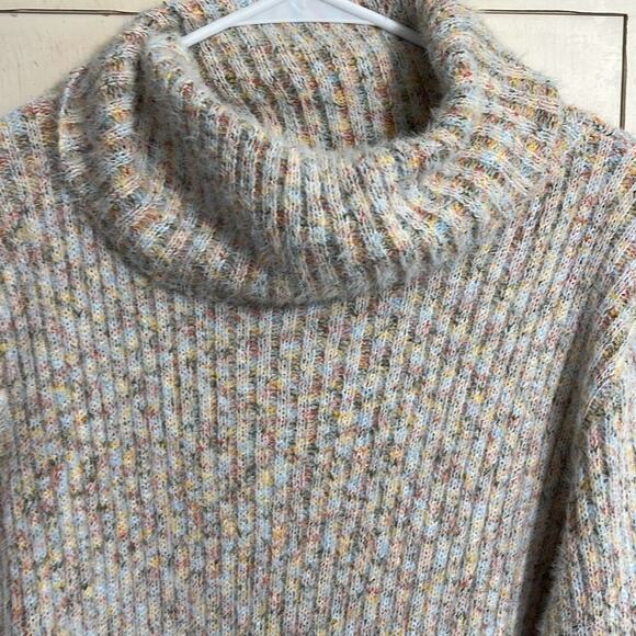 NWT Lulu’s size small Sweet Whispers eyelash turtleneck sweater dress - Picture 3 of 5